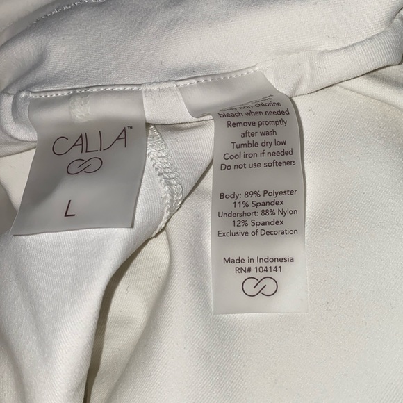 NWT CALIA Truelight Cargo Skort Cloud Cover - Picture 4 of 4